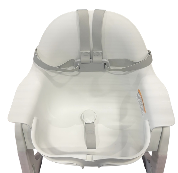 Mockingbird High Chair, 2.0, Cloud Beech, White
