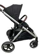 Shop Cybex Gazelle S Modular Stroller, 2024, Moon Black, Silver Frame at GoodBuy Gear