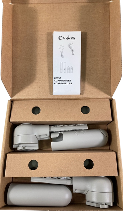 Shop Cybex Lemo Adapter Set, Light Grey at GoodBuy Gear