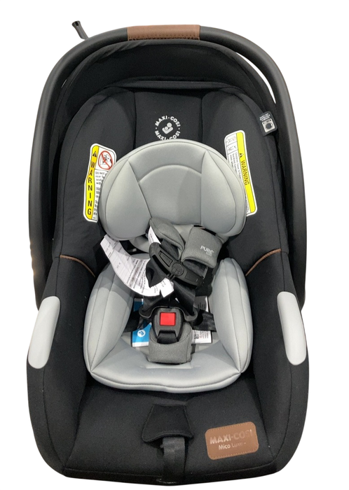 Shop Maxi-Cosi Mico Luxe+ Infant Car Seat, 2025, Essential Black at GoodBuy Gear