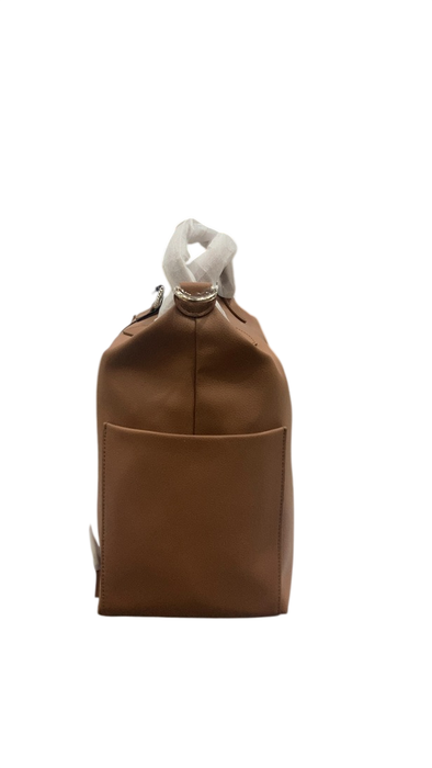 Shop Mina Baie Emmy Vegan Midi, Terra at GoodBuy Gear