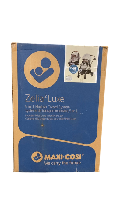 Shop Maxi-Cosi Zelia2 5-in-1 Modular Travel System, New Hope Tan, 2025 at GoodBuy Gear