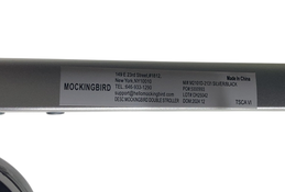 Shop Mockingbird Single to Double 2.0 Stroller, Bloom, Windowpane, Silver With Black Leather, 2024 at GoodBuy Gear