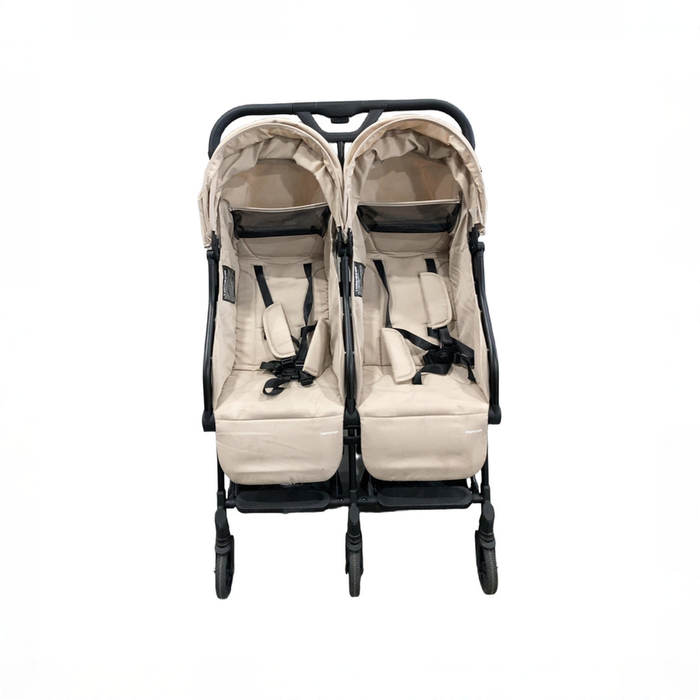 Shop Mompush Lithe Double Stroller, 2025, Khaki at GoodBuy Gear