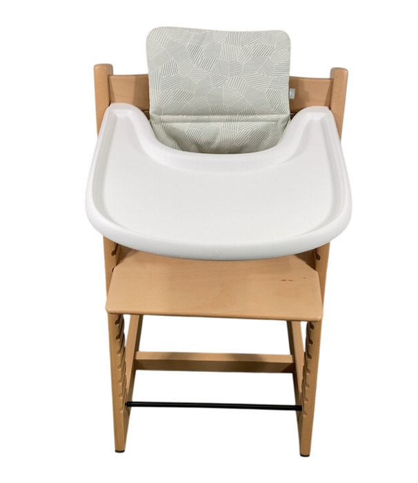 Shop Stokke Tripp Trapp Complete High Chair, 2, Mosaic Green, Natural at GoodBuy Gear
