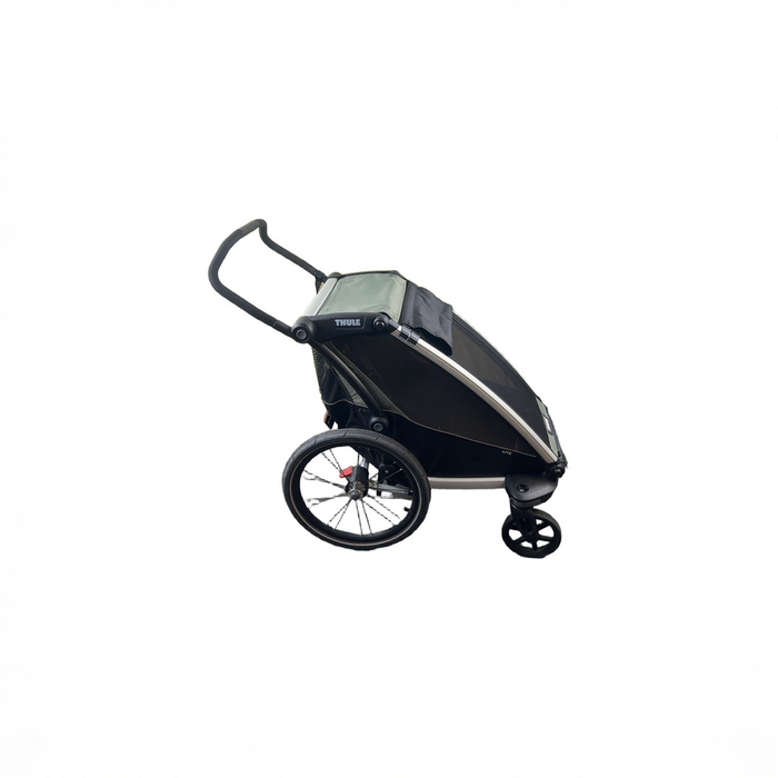 Shop Thule Chariot Lite Bike Trailer Stroller 1 Seat, 2021, Agave at GoodBuy Gear