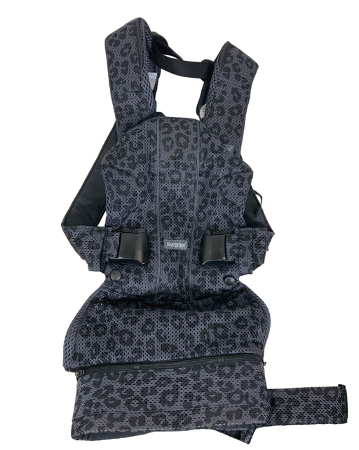 used BabyBjorn Baby Carrier One Air, Anthracite/Leopard