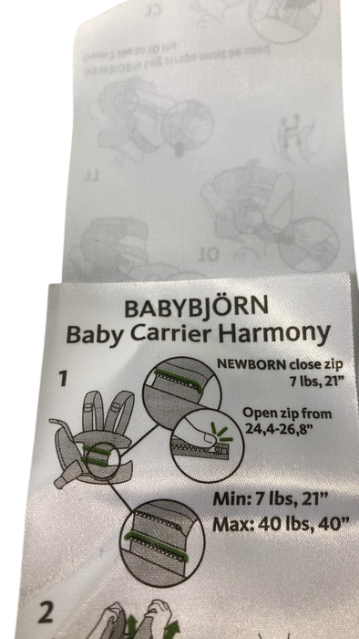 Shop BabyBjorn Baby Carrier Harmony, 3D Mesh, Dark Green at GoodBuy Gear