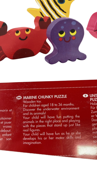 Shop Janod Chunky Puzzle, Marine at GoodBuy Gear