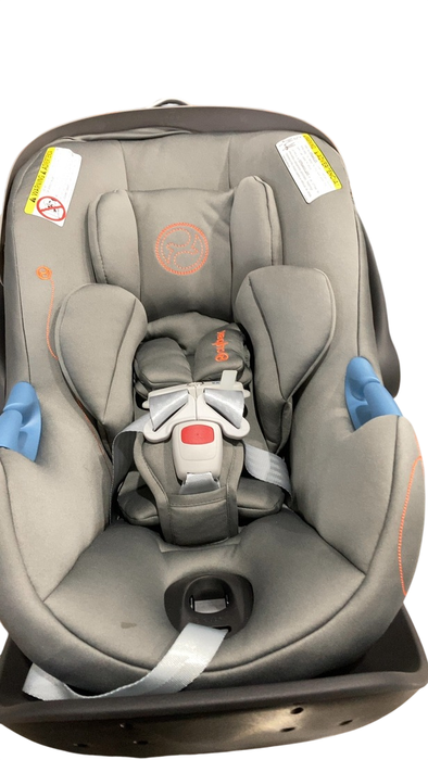 Shop Cybex Aton G Swivel SensorSafe Rotating Infant Car Seat, 2024, Lava Grey at GoodBuy Gear