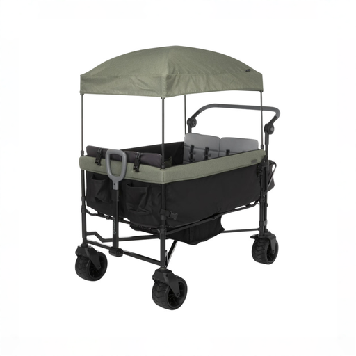 Shop Safety 1st Summit Sprint Quad Wagon Stroller, Olive Haze at GoodBuy Gear