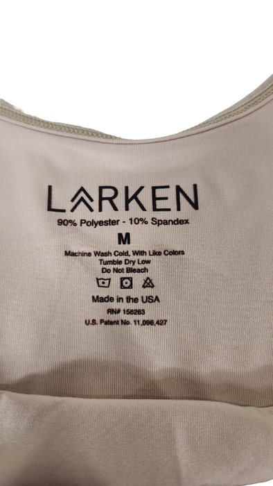 Shop Larken The Larken X Nursing Bra, Medium, Sand at GoodBuy Gear