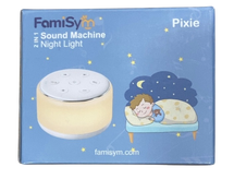 Shop Famisym White Noise Sound Machine with Night Light, White at GoodBuy Gear