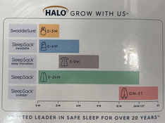 Shop Halo SleepSack Swaddle, Minnie Fun Print, Newborn at GoodBuy Gear