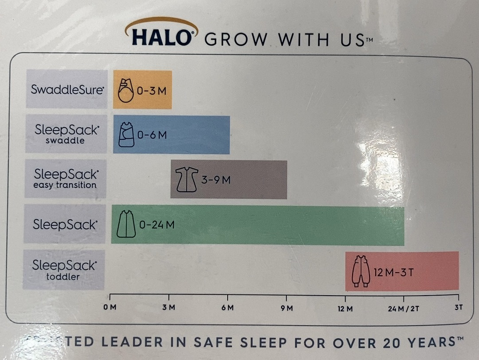 Shop Halo SleepSack Swaddle, Minnie Fun Print, Newborn at GoodBuy Gear