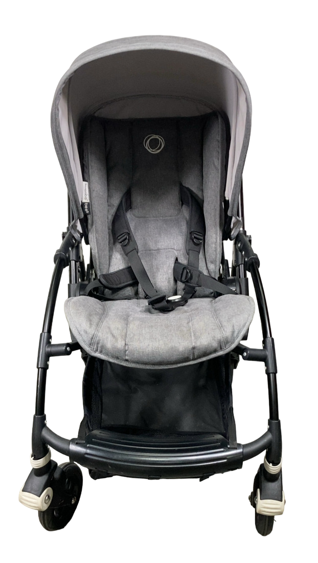 Bugaboo Bee5 Stroller, rey Melange, Grey Melange, Black, 2023