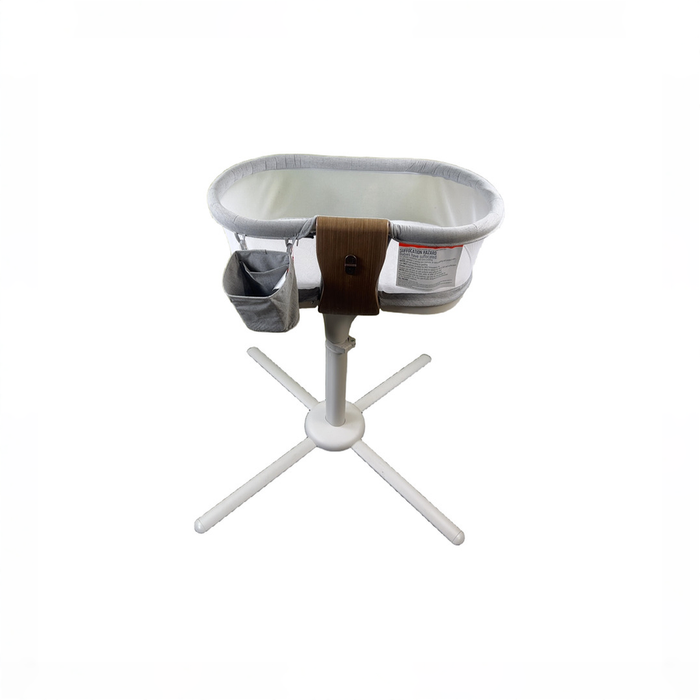 Shop Halo BassiNest Swivel Sleeper Luxe Series, Dove Grey Tweed at GoodBuy Gear