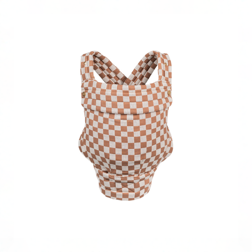 Shop Mabē The Monarch Carrier, Mocha Check at GoodBuy Gear
