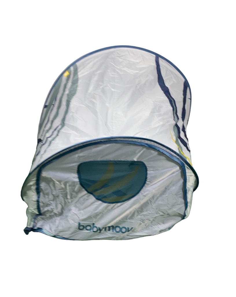 Tenda Anti-UV Babymoov Blue Waves - Protezione SPF 50+ Per Spiaggia, Con Zanzariera E Sistema Pop-Up
