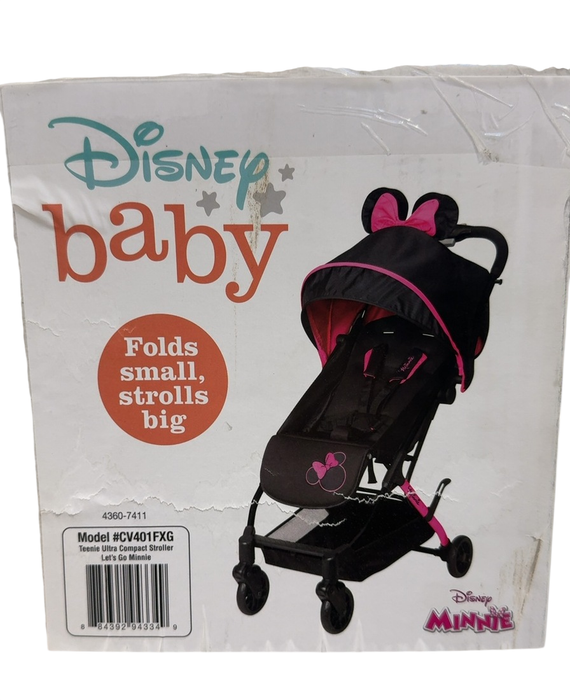 Shop Disney Baby Ultra Compact Single Stroller, Minnie Mouse, 2024 at GoodBuy Gear