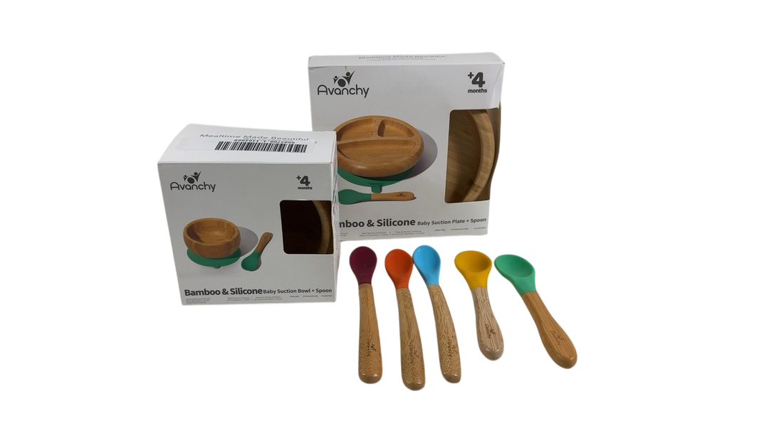Shop Avanchy Rainbow Baby Gift Set, White at GoodBuy Gear