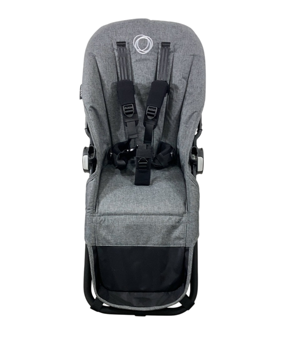 Shop Bugaboo Donkey 5 Duo Extension Set, 2023, Black, Grey Melange, without Canopy at GoodBuy Gear