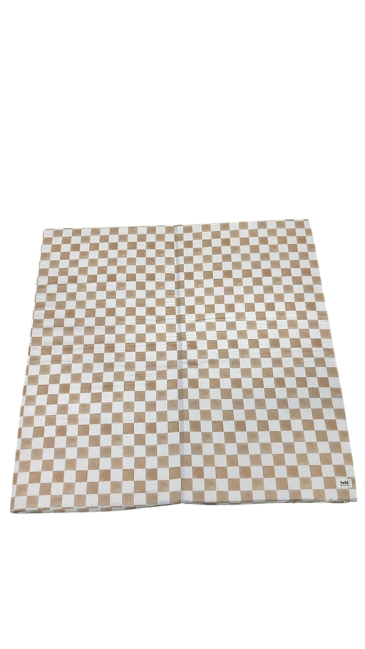 Shop Toki Kids Standard Padded Play Mat 40" x 40", Checker Toffee at GoodBuy Gear