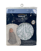 Shop Halo SleepSack Swaddle, Green Leaves, Small at GoodBuy Gear