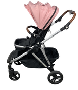 Shop Mockingbird Single to Double 2.0 Stroller, 2024, Bloom, Silver With Penny Leather, Windowpane at GoodBuy Gear