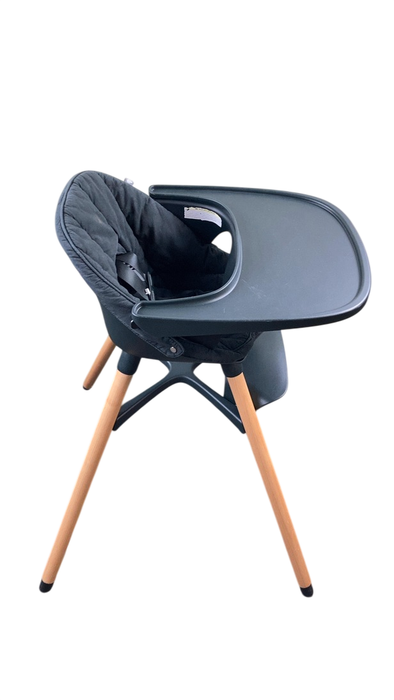 Shop Lalo The Chair with Cushion, Licorice, Licorice, Natural at GoodBuy Gear