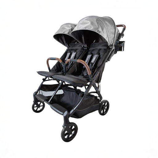 Shop Strolee V2 Double Stroller, 2025, Shadow at GoodBuy Gear