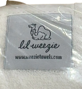 Shop Lil Weezie Pair of Baby Washcloths, White at GoodBuy Gear