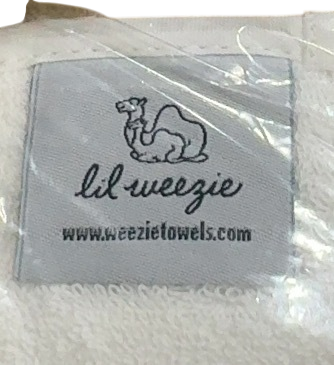Shop Lil Weezie Pair of Baby Washcloths, White at GoodBuy Gear