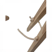 Shop Poppyseed Play Wooden Baby Gym, Natural Wood w/ White Toys at GoodBuy Gear