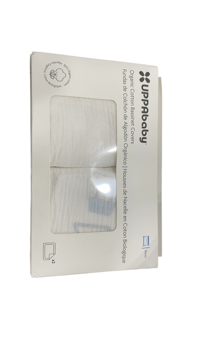 Shop UPPAbaby Set of 2 Organic Cotton Bassinet Covers for Remi at GoodBuy Gear