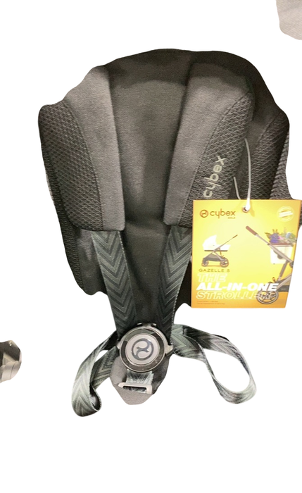 Shop Cybex Gazelle S Modular Stroller, 2024, Black Frame, Moon Black at GoodBuy Gear