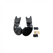 Shop Bumbleride Indie Twin Car Seat Adapters Set for Nuna/Cybex/Maxi Cosi/Clek, Black at GoodBuy Gear