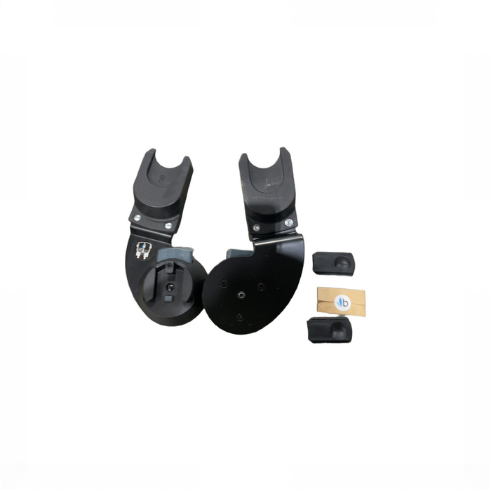 Shop Bumbleride Indie Twin Car Seat Adapters Set for Nuna/Cybex/Maxi Cosi/Clek, Black at GoodBuy Gear