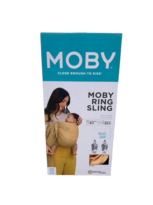 used Moby Ring Sling, Saffron