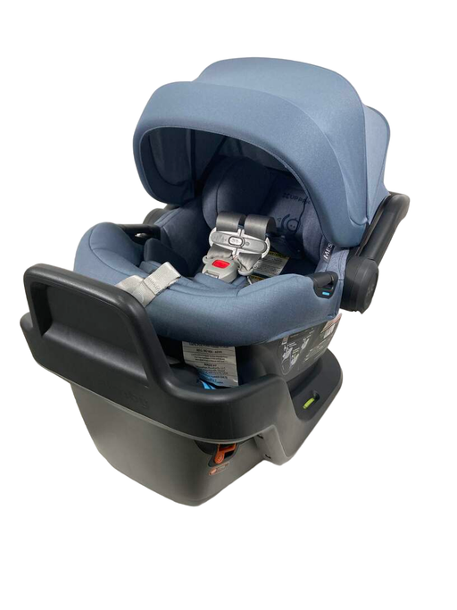 used UPPAbaby MESA MAX Infant Car Seat and Base, 2023, PureTech Gregory