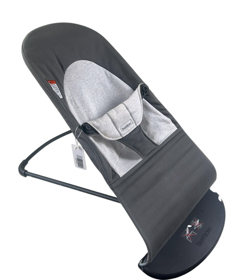 Shop BabyBjorn Bouncer Balance Soft, Black Frame, Dark Gray/Gray at GoodBuy Gear