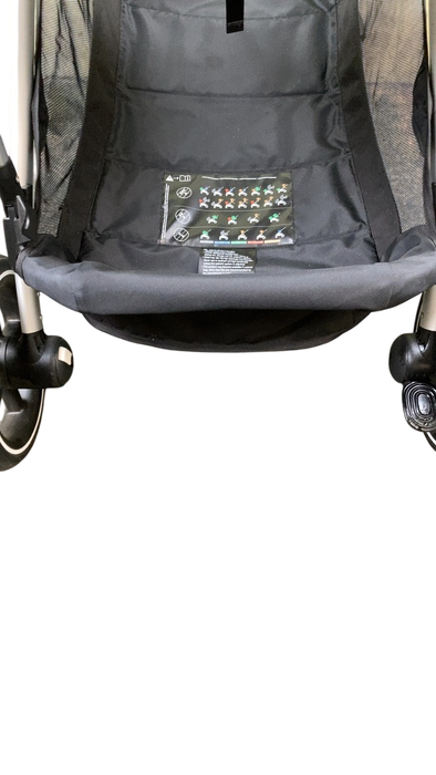 Shop Cybex Gazelle S Modular Stroller, 2024, Moon Black, Silver Frame at GoodBuy Gear