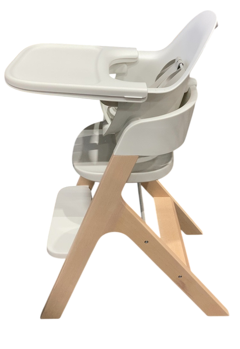 Shop Mockingbird High Chair, Natural Beech, White at GoodBuy Gear