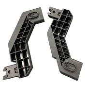 Shop Mockingbird 2nd Seat Kit 2.0, Black, Silver With Black Leather, Windowpane at GoodBuy Gear