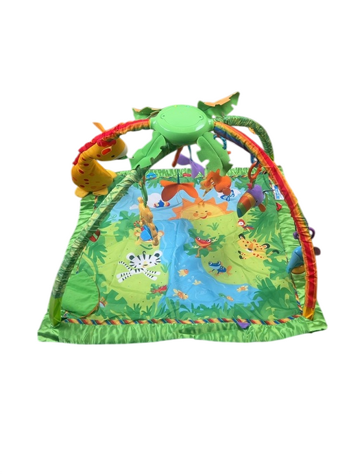 Shop Fisher Price Rainforest Melodies and Lights Deluxe Gym at GoodBuy Gear