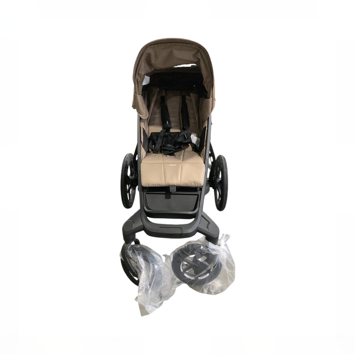 Shop Thule Urban Glide 4-Wheel Stroller, 2025, Magnetic Harness, Tinted Taupe at GoodBuy Gear