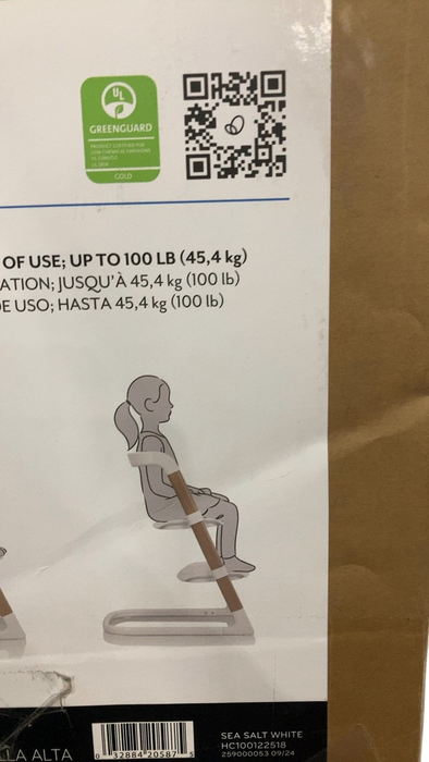 Shop Evenflo RightSeat Multistage High Chair, Sea Salt White at GoodBuy Gear