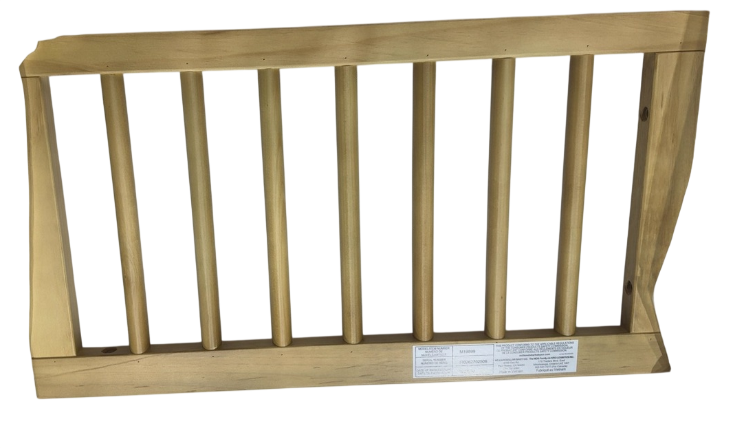 Shop Million Dollar Baby Toddler Bed Conversion Kit (M12599), Honey Finish at GoodBuy Gear