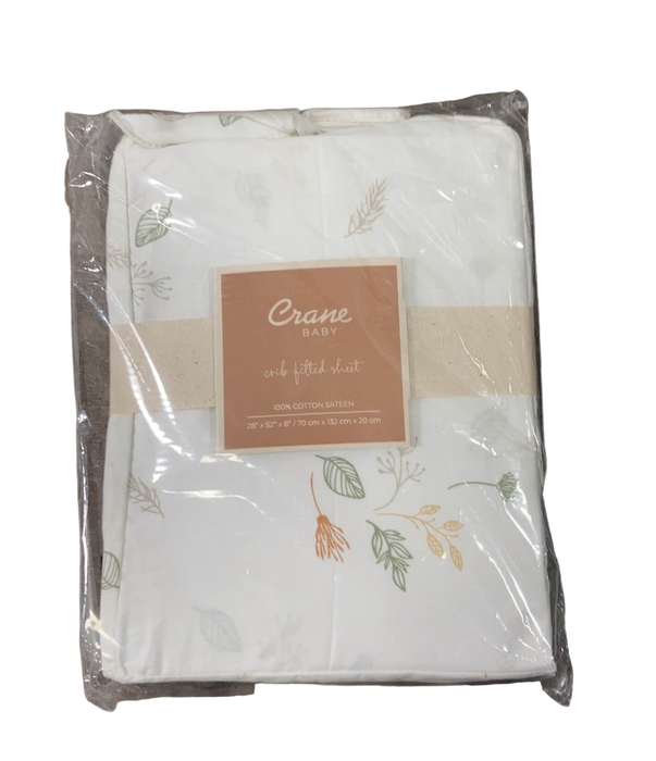 used Crane Baby Crib Fitted Sheet