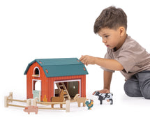 Shop Mentari Big Red Barn Playset at GoodBuy Gear